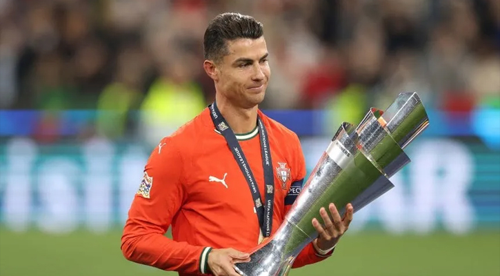 পর্তুগালে ‘সর্বকালের সেরা’ নির্বাচিত হলেন রোনালদো