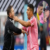 থুতু দিয়ে ৬ ম্যাচ নিষিদ্ধ মায়ামির তারকা সুয়ারেজ