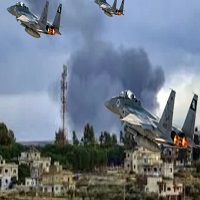 ইসরায়েলের বিমান হামলা সিরিয়ায়
