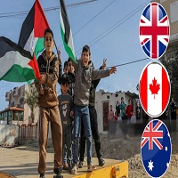 ফিলিস্তিনকে রাষ্ট্র হিসেবে স্বীকৃতি যুক্তরাজ্য-কানাডা-অস্ট্রেলিয়ার