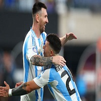 মেসির জোড়া গোলে আর্জেন্টিনার দাপুটে জয়