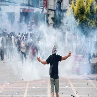 আজও রাস্তায় তরুণরা বিক্ষোভে উত্তাল নেপাল