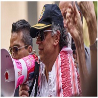 কলম্বিয়ার প্রেসিডেন্টের ওপর নিষেধাজ্ঞা দিল যুক্তরাষ্ট্রের