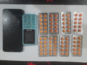 তানোরে নেশাকারক ট্যাবলেটসহ মাদক ব্যবসায়ী গ্রেফতার