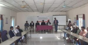 চাঁপাইনবাগঞ্জে নিরাপদ পানিসহ বিভিন্ন বিষয়ে গৃহীত প্রকল্পের অবহিতকরণ সভা