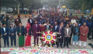 চাঁপাইনবাবগঞ্জে নানা আয়োজনে বিজয় দিবস উদযাপন