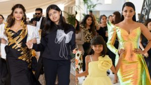 ঐশ্বরিয়ার আবেগঘন বক্তব্য কান উৎসবে মেয়ের হাঁটার স্মৃতি নিয়ে