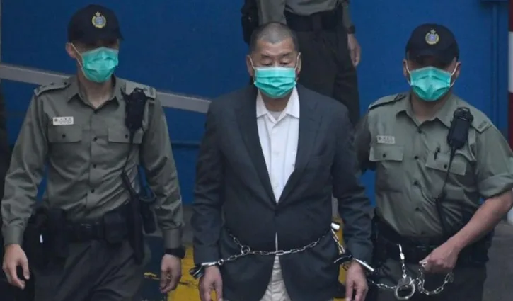 হংকংয়ের গণতন্ত্রপন্থি মিডিয়া মোগল জিমি লাই দোষী সাব্যস্ত