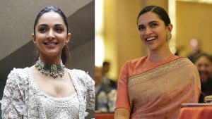 অভিনেত্রী দীপিকা পাড়ুকোনের পাশে দাঁড়ালেন কিয়ারা আদভানি