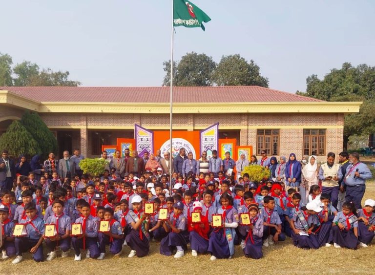 শেষ হলো ৪র্থ জেলা কাব হলিডে