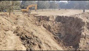 শিবগঞ্জে অবৈধভাবে পুকুর খননের দায়ে ১ লাখ টাকা জরিমানা