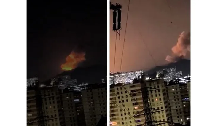 ভেনেজুয়েলার রাজধানীতে বিস্ফোরণ