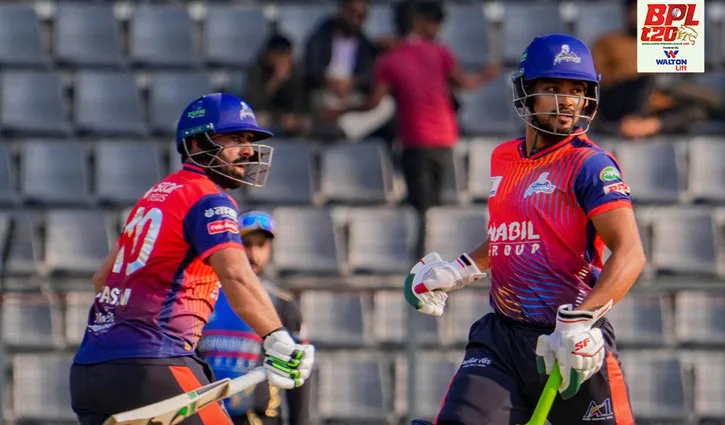 ওয়াসিম-শান্তের ব্যাটে রাজশাহীর সহজ জয়