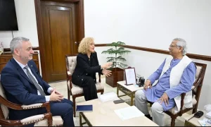 ইইউ’র সঙ্গে দ্রুত এফটিএ আলোচনা শুরুর তাগিদ প্রধান উপদেষ্টার