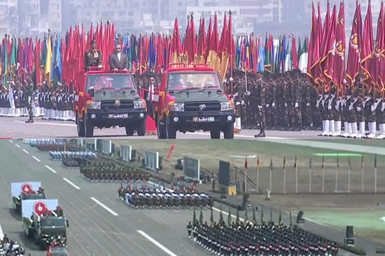 জাতীয় প্যারেড স্কয়ারে বর্ণাঢ্য কুচকাওয়াজ-ফ্লাইপাস্ট