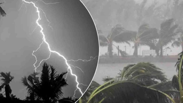 ঝড়ের আভাস যেসব জেলায় ৬০ কিমি বেগে