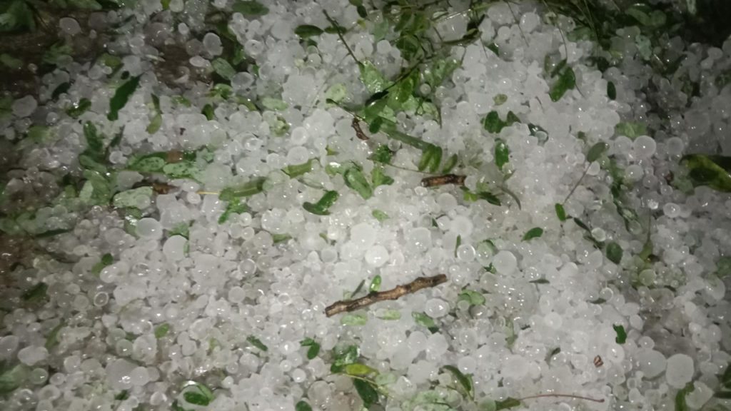 চাঁপাইনবাবগঞ্জে  ৪ উপজেলায় শিলাবৃষ্টি