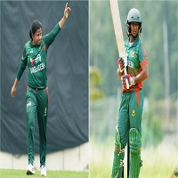 আইসিসির আচরণবিধি ভাঙায় জরিমানা নাহিদা ও শারমিনের