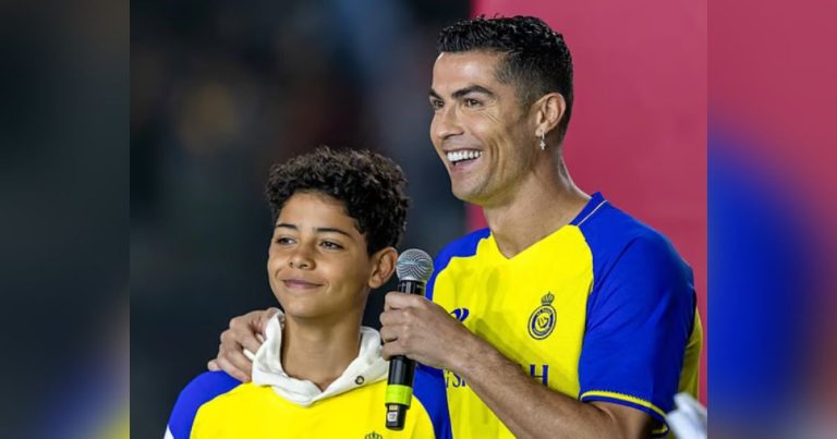 আল নাসরের হয়ে বাবার সঙ্গে মাঠে ফিরছেন জুনিয়র রোনালদো