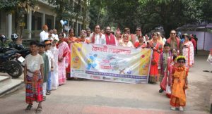 চাঁপাইনবাবগঞ্জে প্রয়াসের বৈশাখী শোভাযাত্রা