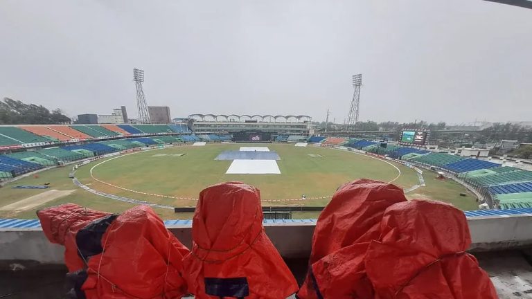 বৃষ্টিতে ভেসে গেল বাংলাদেশ-নিউজিল্যান্ডের দ্বিতীয় টি-টোয়েন্টি