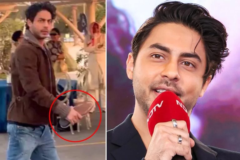 বন্ধুর বিয়েতে ‘জুতা চুরি’ ঠেকিয়ে ভাইরাল শাহরুখপুত্র আরিয়ান খান
