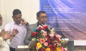 হাম হঠাৎ করে বজ্রপাতের মতো আমাদের ওপর এসেছে : স্বাস্থ্যমন্ত্রী