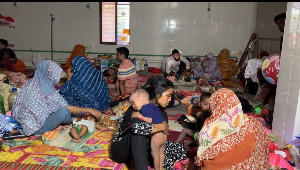 জেলার হাসপাতালগুলোতে নতুন করে ৪০ সন্দেহজনক হাম রোগি, হাসপাতালে এখন রেকর্ড ১০৪ রোগি