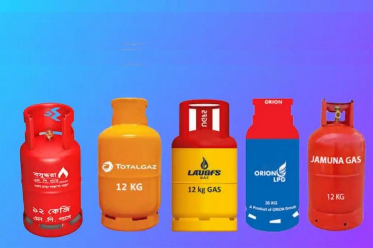 এলপিজির ১২ কেজির সিলিন্ডার দাম ১৯৪০ টাকা