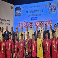  লাখ টাকা করে পুরস্কার সাফজয়ী খেলোয়াড় ও কর্মকর্তাদের