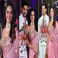 মুম্বাইয়ের অনুষ্ঠানে সিদ্ধার্থ-কিয়ারার মুগ্ধতা ছড়ানো রসায়ন