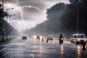 সারা দেশে টানা ৫ দিন ভারী বর্ষণের শঙ্কা : বজ্রসহ ঝড়ো হাওয়ার পূর্বাভাস
